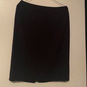Calvin Klein formal skirt, black